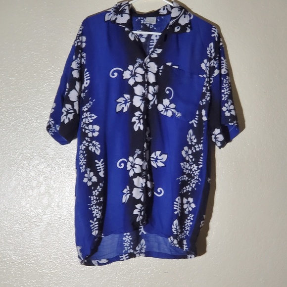 Mamu Hawaiian polo shirt - Picture 1 of 4